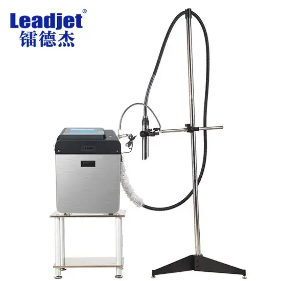 Đầu máy in phun mực liên tục, thiết bị in công nghiệp đánh dấu hạn sử dụng sản phẩm hình ảnh 1-description