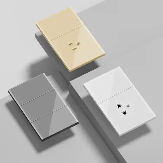 118 Công tắc tường tiêu chuẩn Mỹ - Sản phẩm thiết kế mới từ nhà cung cấp U2 hình ảnh 1-description