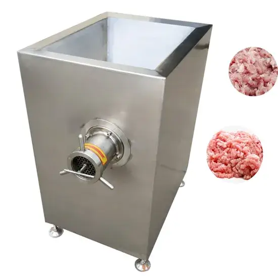 Máy xay thịt công nghiệp bằng inox cho gia đình, sản xuất 400-500kg/h hình ảnh 1-description