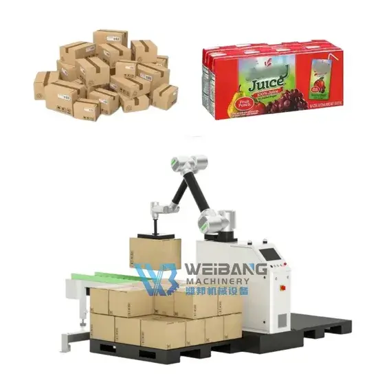 Máy Palletizing tự động hiệu quả cao cho sản phẩm 16kg hình ảnh 1-description