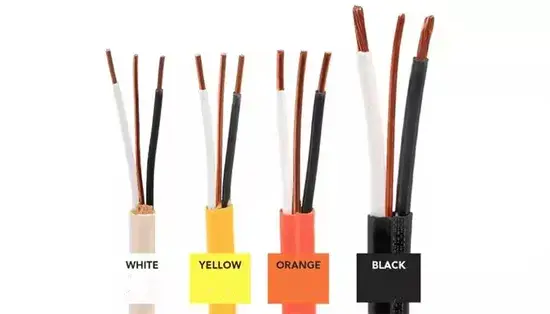 Dây điện bọc PVC đủ màu sắc, loại dây đồng cách điện hình tròn và phẳng hình ảnh 1-description