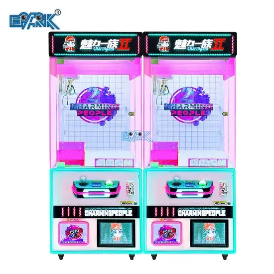 Máy bắt đồ chơi mini tự động hoạt động bằng tiền, máy bán hàng arcade chấp nhận cả tiền giấy hình ảnh 1-description