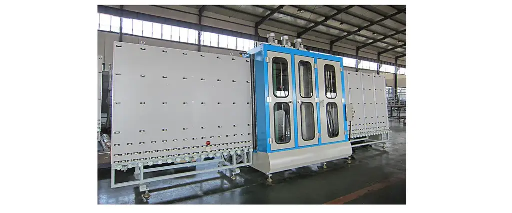 Máy Rửa Kính Cách Nhiệt - Thiết Bị Quét và Sấy Kính Hiện Đại hình ảnh 1-description