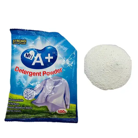 Bột giặt OEM từ nhà cung cấp Trung Quốc, chất lượng tốt phục vụ giặt ủi và sản xuất xà phòng hình ảnh 1-description