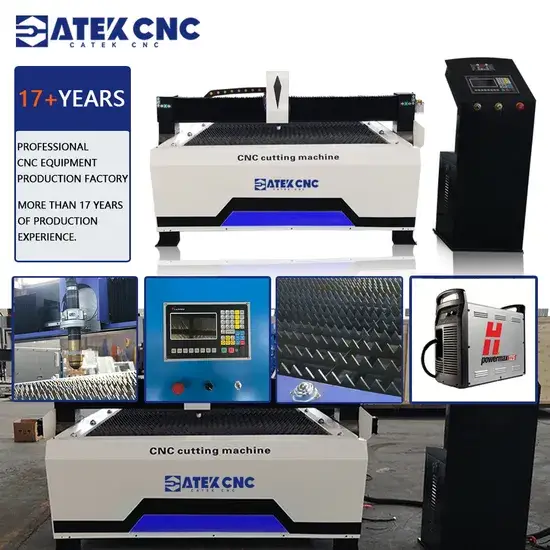 Máy cắt plasma CNC cho ứng dụng trong ngành công nghiệp sản xuất máy móc nặng và hàng không hình ảnh 1-description