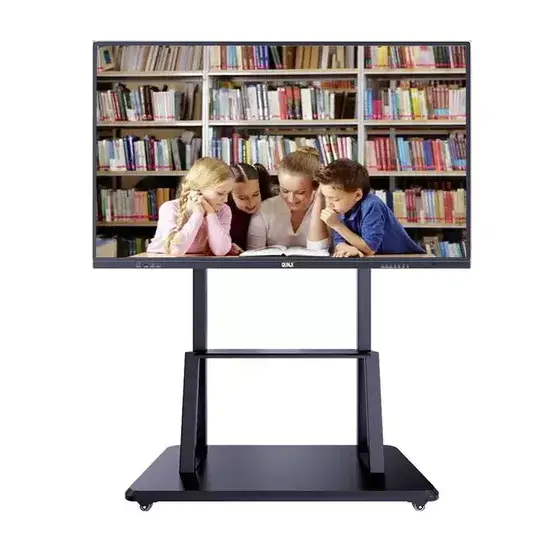 Màn hình cảm ứng 10 inch có camera và microphone, phục vụ hội nghị video và giáo dục hình ảnh 1-description