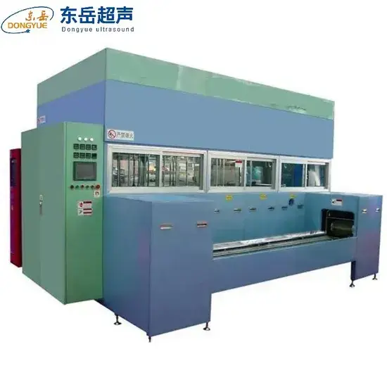 Máy rửa bộ phận động cơ công nghiệp siêu âm tự động, dung tích 600L, kích thước linh hoạt hình ảnh 1-description