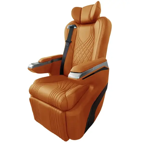 Ghế massage điện tự động dành cho hàng ghế sau xe MPV kinh doanh Benz Toyota Haice (MXZ1001) hình ảnh 1-description