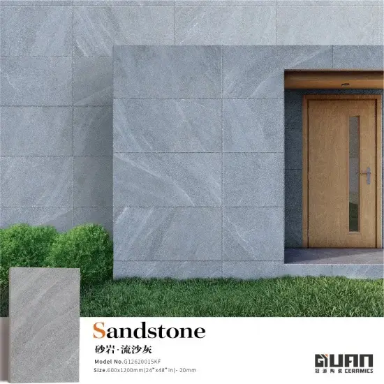 Gạch lát sàn ngoại thất miễn phí 60X120cm - Mẫu 2cm porcelain sintered thiết kế độc đáo hình ảnh 1-description