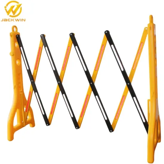 Rào chắn nhựa màu vàng 2.2kg phù hợp sử dụng tạm thời trong giao thông nhẹ và có khả năng mở rộng hình ảnh 1-description