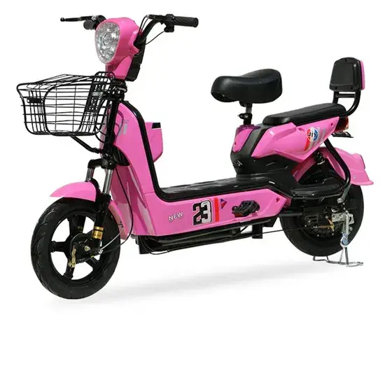 Xe Scooter Điện 350W 500W: Động Cơ 12ah, Ắc Quy Chì, Bánh Tách Rời, Ghế Hai hình ảnh 1-description