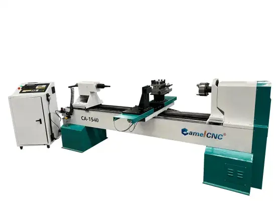 Máy tiện gỗ CNC Ca-1530 phù hợp cho sản xuất cầu thang, chân bàn, chân ghế và các sản phẩm gỗ khác hình ảnh 1-description
