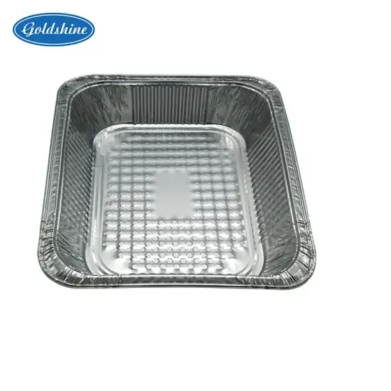 Hộp đựng thực phẩm từ nhôm không tái sử dụng phù hợp cho việc nướng và chảo hình ảnh 1-description