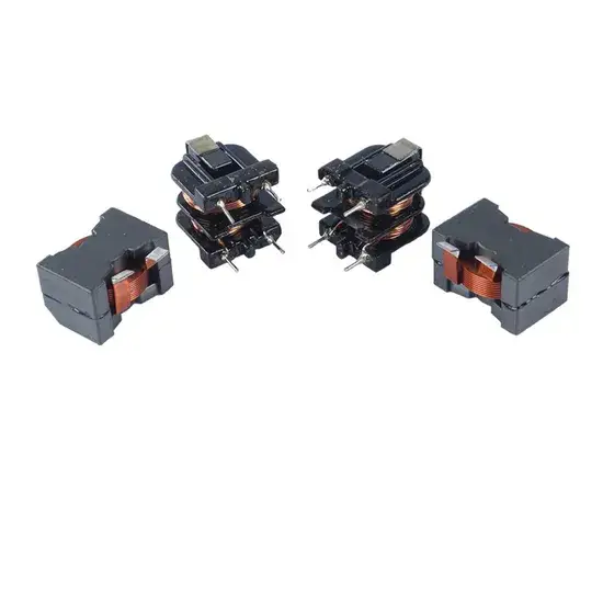 Cuộn cảm chế độ chung 10mh, dòng từ 0.8A đến 1.5A, thay thế cho Uu9.8, Uu10.5, Uu16 và Uu25 0.1*0.7 hình ảnh 1-description