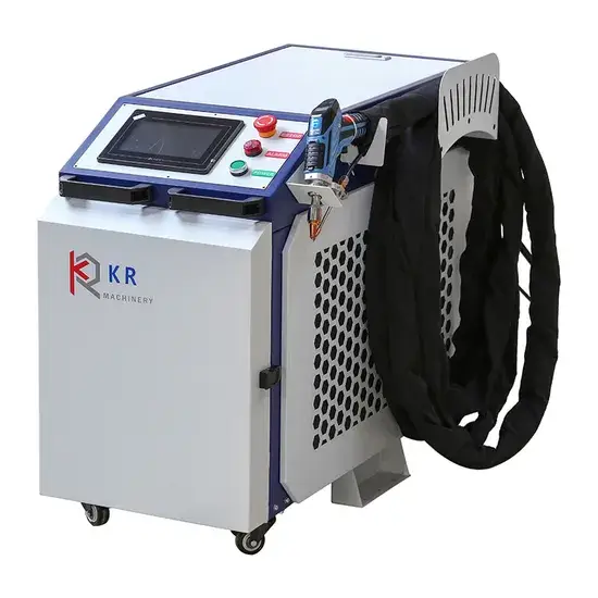 Máy hàn laser cầm tay 2 dây sản xuất tại nhà máy 3 trong 1 hình ảnh 1-description