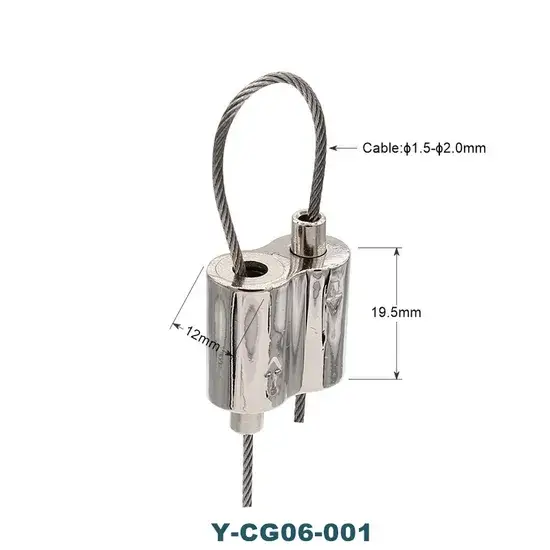 Kẹp cáp thép không gỉ cho đèn LED hồ bơi biển quảng cáo - Chất lượng đảm bảo hình ảnh 1-description