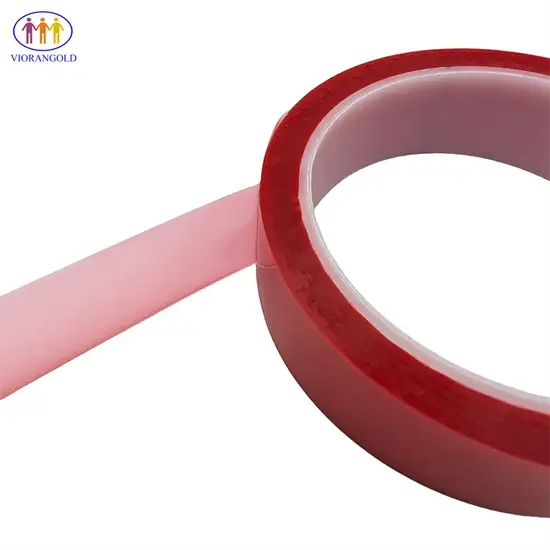 Băng keo silicone PET màu đỏ, độ bền 60 micron, sử dụng linh hoạt cho nhiều mục đích hình ảnh 1-description
