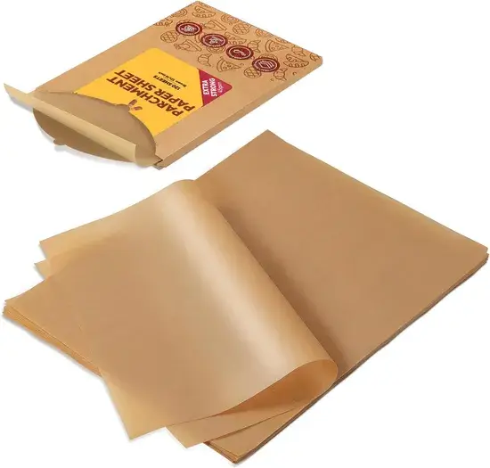 Màu tự nhiên, kích thước 16x12, Giấy nướng chống dầu Parchment hàng chất lượng hình ảnh 1-description