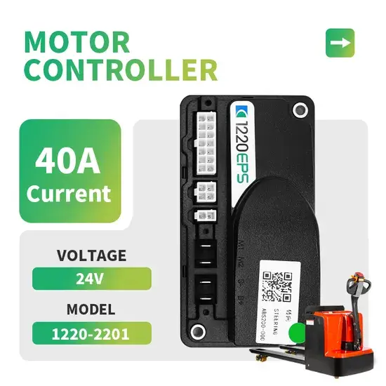 Bộ điều khiển tốc độ động cơ vĩnh viễn 24V 40A cho xe nâng pallet điện - Mã sản phẩm 1220-2201 hình ảnh 1-description