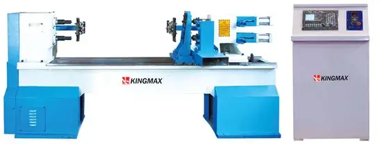 Máy tiện gỗ Nc chuyên dùng cho làm tay vịn cầu thang và chân đồ nội thất hình ảnh 1-description