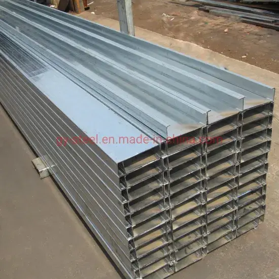 Kênh thép hình C mạ kẽm nóng galvanized Q195/Q235/Q345 - Sản phẩm chất lượng hình ảnh 1-description
