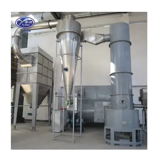 Máy sấy loại Sxg làm từ thép không gỉ cho canxi cacbonat - tốc độ sấy nhanh hình ảnh 1-description