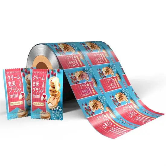 Bao bì cuộn phim nhôm lỏng sốt cà chua tùy chỉnh chịu nhiệt độ cao từ nhà sản xuất Trung Quốc hình ảnh 1-description