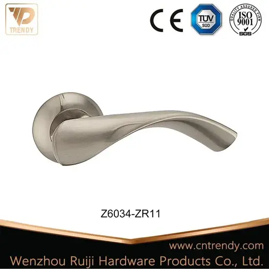Phụ Kiện Cửa Nội Thất Matt Satin Nickel - Khóa Cửa Zamak Z6034-ZR11 hình ảnh 1-description