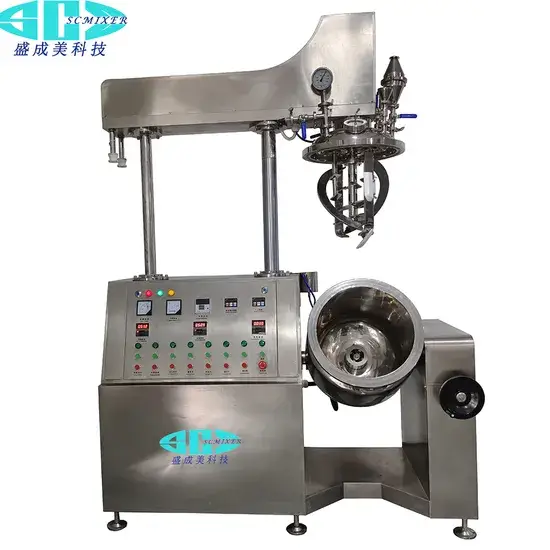 Máy trộn chân không Scmixer: Giải pháp trộn cường độ cao cho sản xuất hình ảnh 1-description