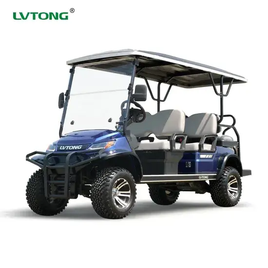 Xe đẩy golf điện mạnh mẽ với pin lithium: Sự tinh tế trong thiết kế hình dáng thời trang hình ảnh 1-description