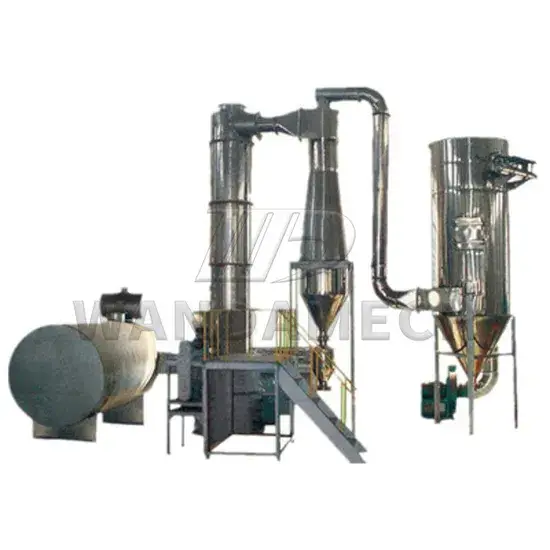 Máy sấy quay điều khiển bằng PLC, tiêu chuẩn CE, sử dụng để làm khô chất tẩy rửa bằng nước hình ảnh 1-description