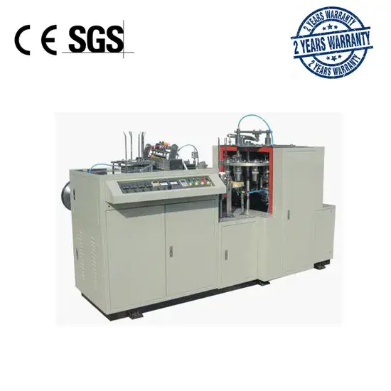 Máy tạo cốc giấy AC-La12 với lớp phủ PE một mặt hình ảnh 1-description