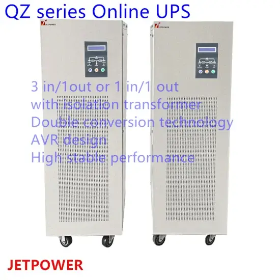 Bộ nguồn UPS trực tuyến tần số thấp (6kVA~60kVA) chuyển đổi điện áp từ 380VAC vào 220VAC hình ảnh 1-description
