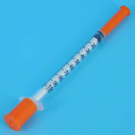 Bộ phận y tế: 3 ống tiêm insulin Luer Slip đóng gói bọc đồng tâm - độ an toàn cao hình ảnh 1-description