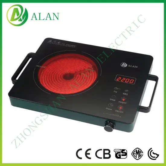 Nhà ở nhôm với núm truyền thống và bếp hồng ngoại, bếp gốm phù hợp cho Trung Đông hình ảnh 1-description