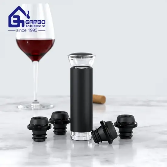 Máy bơm chân không cho chai rượu với công nghệ mở nắp chai bằng tay cao cấp và 4 nút điều chỉnh hình ảnh 1-description