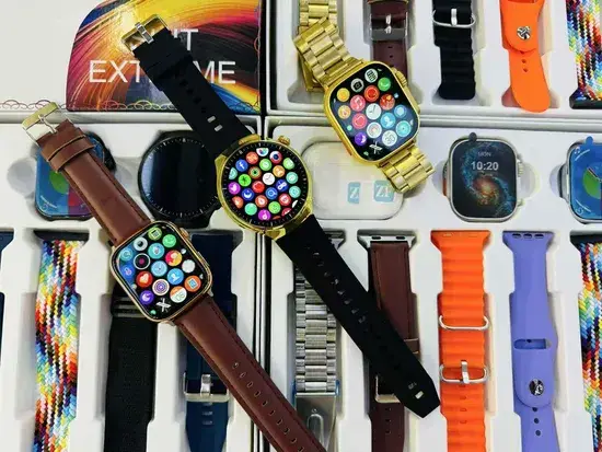Tai nghe Bluetooth 11 trong 1 và Bộ đồng hồ thông minh Ultra 3 4 10 PRO - Quà tặng độc đáo cho I90 hình ảnh 1-description
