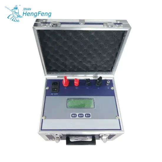 Máy đo điện trở tiếp xúc di động chuyên dụng, thiết bị đo số ohm cho điện trở thấp hình ảnh 1-description