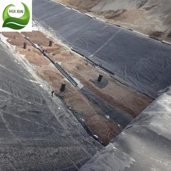Màng Geomembrane HDPE 1.5mm chống trượt cho dốc, sản xuất theo đặc điểm kỹ thuật riêng hình ảnh 1-description