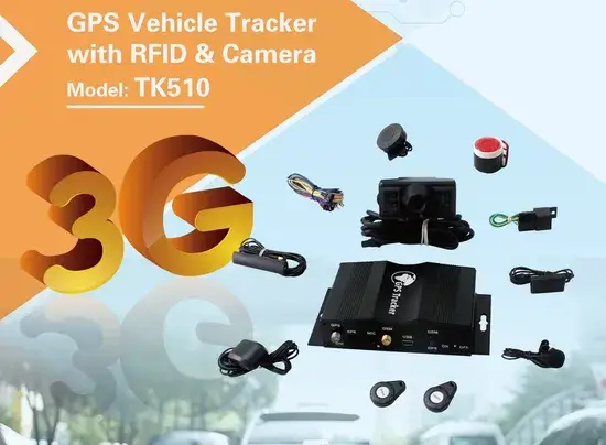 GPS 3G với tính năng giới hạn tốc độ, camera và RFID cho phương tiện công ty - Model Tk510-Di hình ảnh 1-description