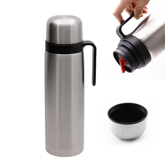 Bình giữ nhiệt Yerba hình viên đạn cách nhiệt hai lớp, dung tích 1000ml/1L hình ảnh 1-description