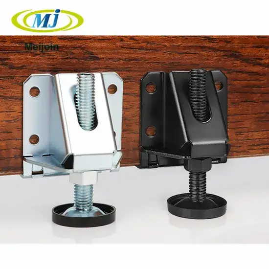 Chân điều chỉnh kim loại chịu tải nặng cho đồ nội thất hình ảnh 1-description
