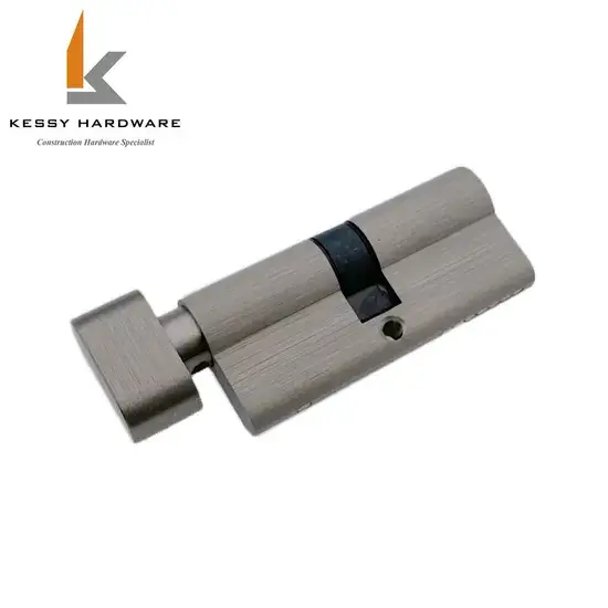 Khóa mortise chống gãy Kessy Double Turn đồng cho cửa gỗ, xi lanh chất liệu đồng hình ảnh 1-description