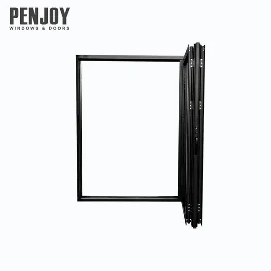 Cửa gấp nhôm hai lớp kính dành cho ban công và hiên của thương hiệu Penjoy hình ảnh 1-description